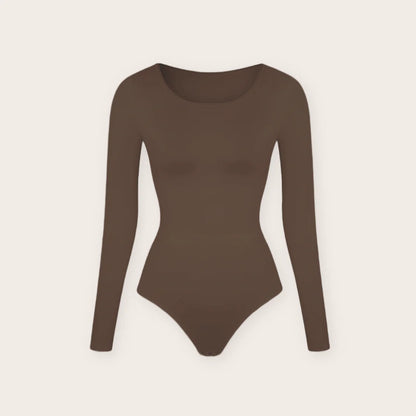 All The Curves - Long Sleeve Bodysuit Sculpting Shapewear